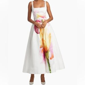 Nicholas the Label Sorelle Floral Belted Cocktail Dress Size 4 NWTWD